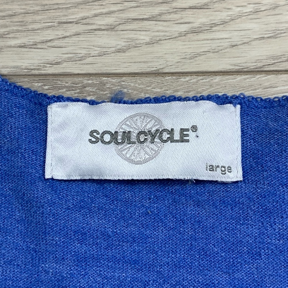 Soulcycle Blue Racerback Tank Top - Picture 9 of 9